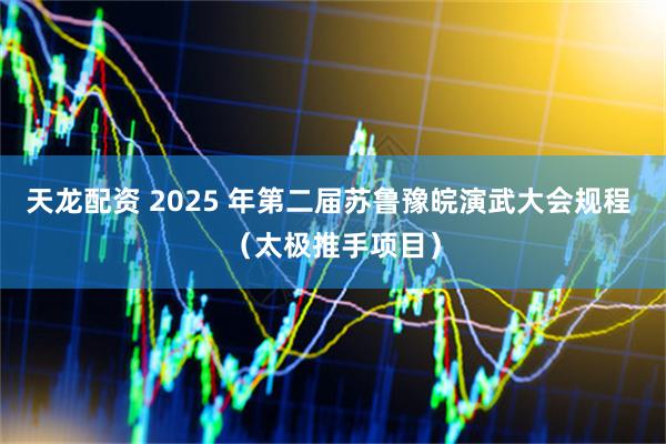 天龙配资 2025 年第二届苏鲁豫皖演武大会规程 （太极推手项目）